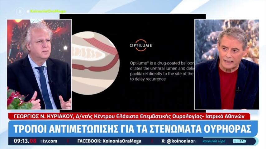 Dr  Γεώργιος Κυριάκου στην εκπομπή Κοινωνία ώρα Mega 20 12 2024